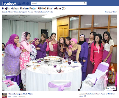 Kaki Hentam: Majlis 'mengkekah' puteri UMNO???Wakakakaka