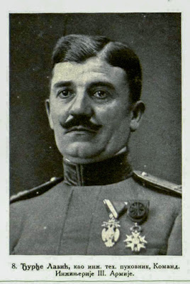 Djurdje Lazić as Engineer Colonel Commandant of the Engineer troops of the IIIrd Army