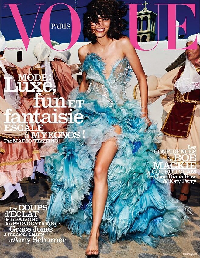 Vogue Paris June/July 2015: Ola, Lineisy, Rianne, Sophia, Adrienne,  Frederikke and Alexandra Elizabeth by Paolo Roversi