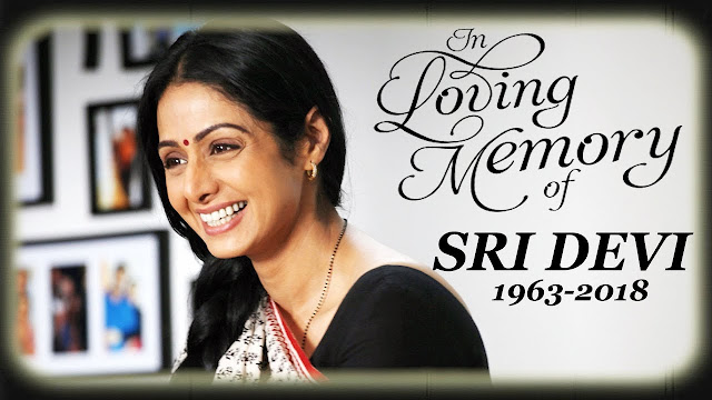 Sridevi is Gone.. A Great Shock