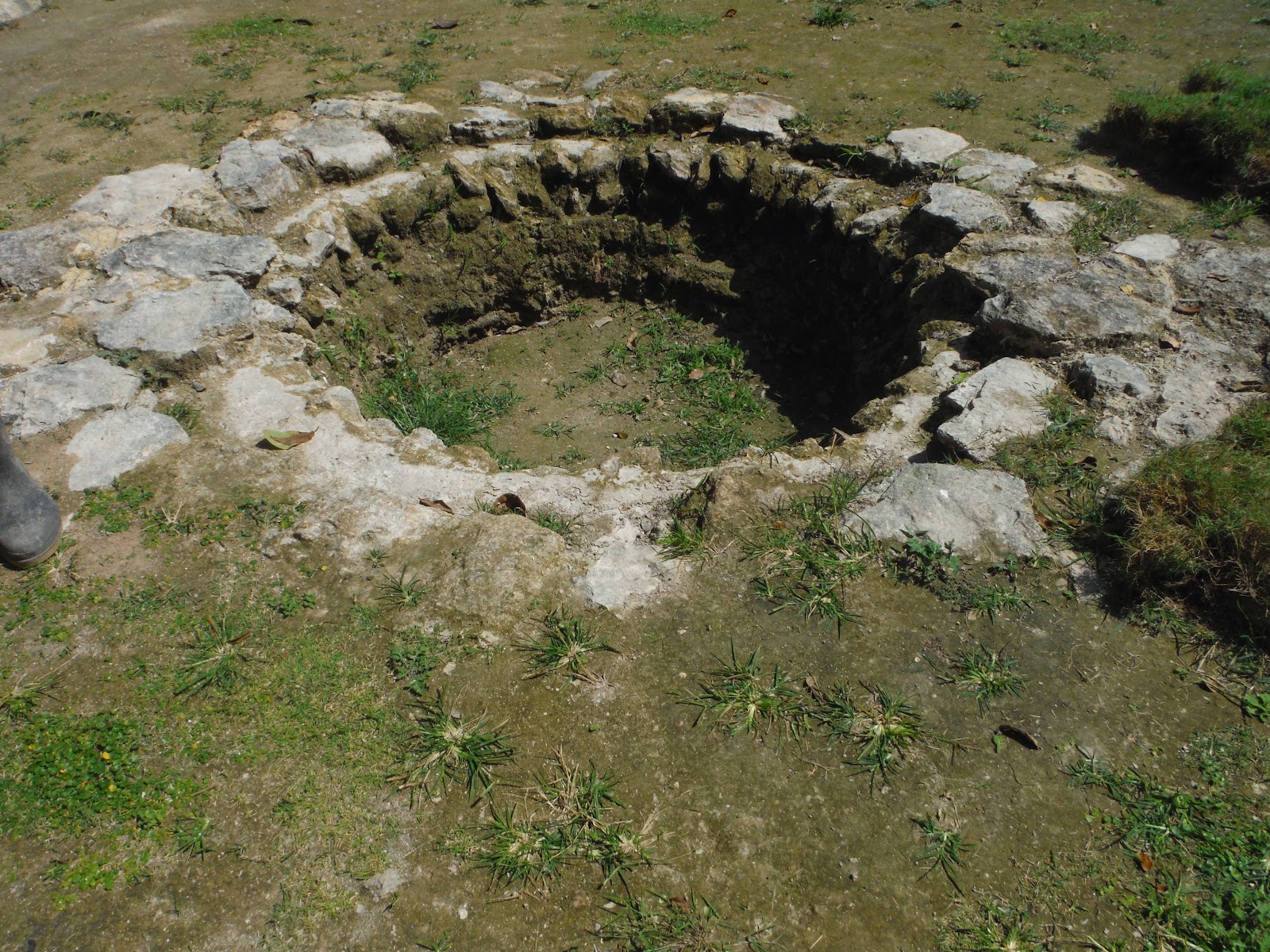 Belize In February 2014 Santa Rita Mayan ruin/ Corozal