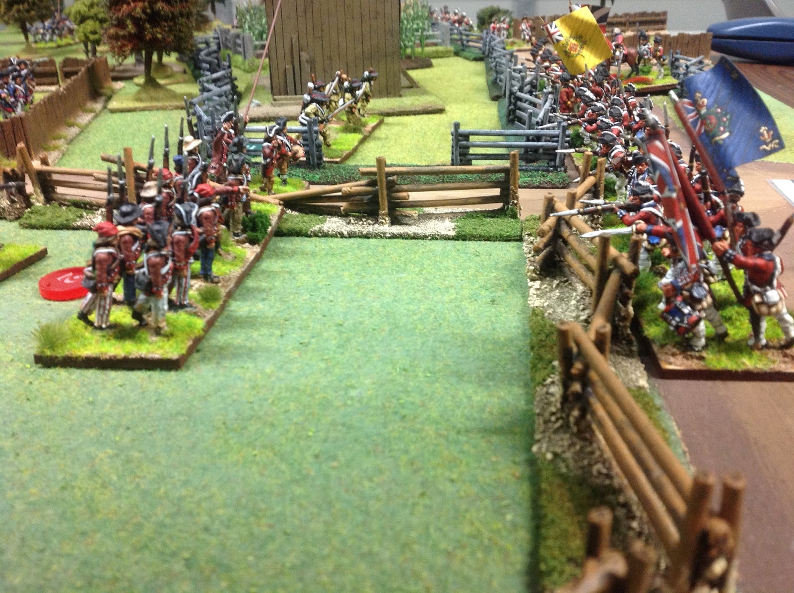 Band of Wargame Brothers AWI Playing British Grenadier