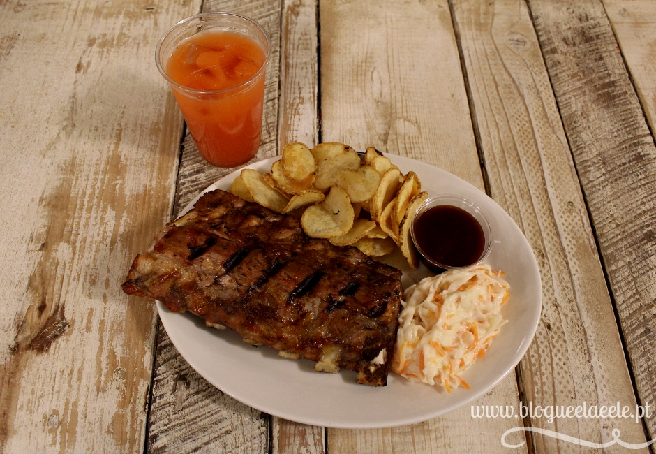 RIBS a verdadeira comida americana Ribs + steak house + o restaurante + americano em Portugal + comida americana + blogue português de casal + blogue ela e ele + ele e ela + pedro e telma + centro comercial vasco da gama + crítica gastronómica