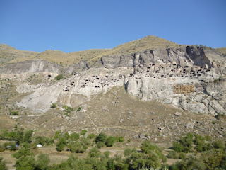 Vista general de Vardzia