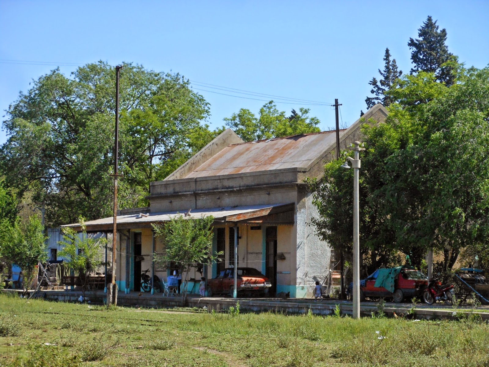 ARQUEOLOGÍA FERROVIARIA Estación Adolfo Rodríguez Saá (FCA), San Luis