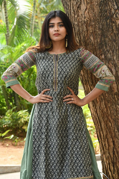 Hebah Patel at Angel Movie Press Meet