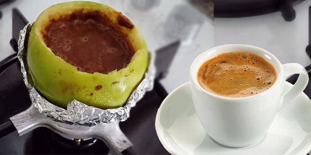 Elmada Bol Köpüklü Türk Kahvesi Nasıl Yapılır? KAHVEKAFE Kahve