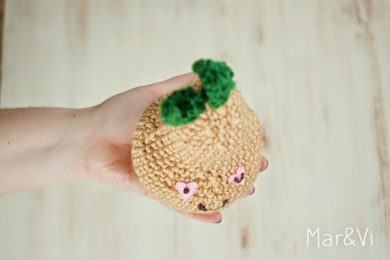 Pera amigurumi