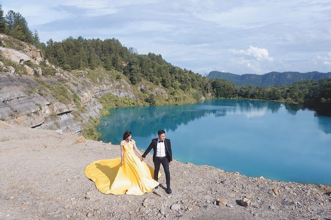 Objek Wisata Danau Biru Talawi Sawahlunto