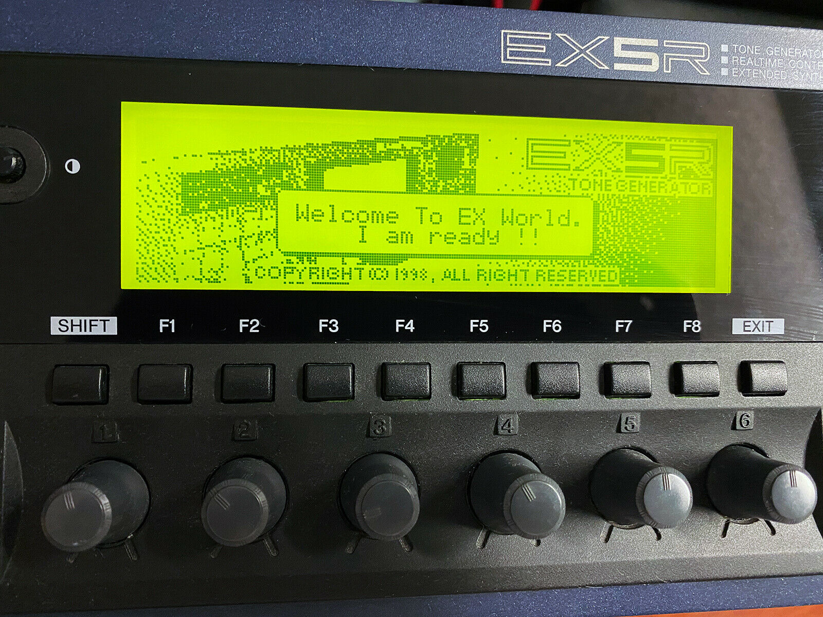 MATRIXSYNTH YAMAHA EX5R Extended Synthesis Synthesizer Sampler Sound