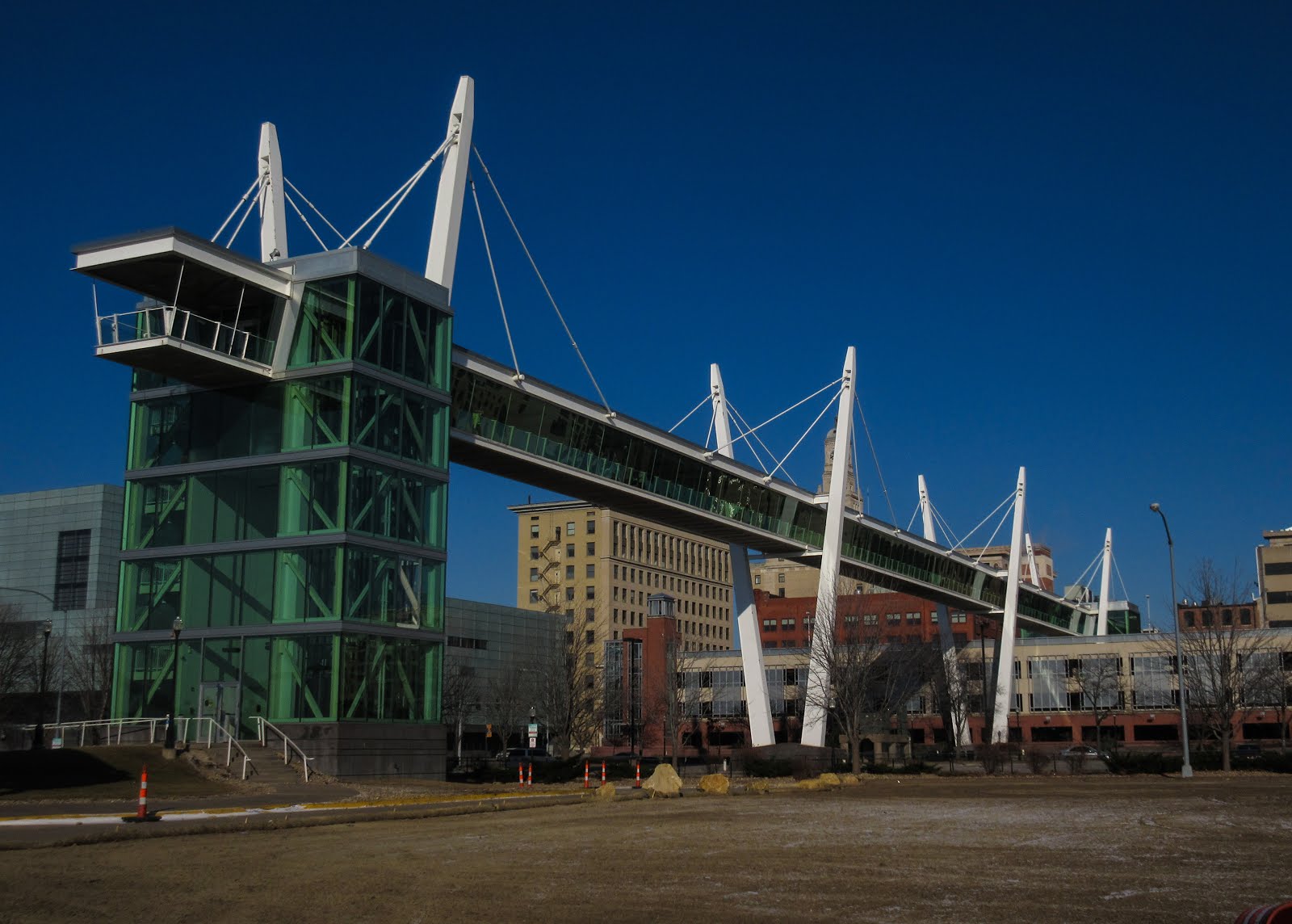 Images From My Peripatetic Life Skybridge To Nowhere Davenport Ia