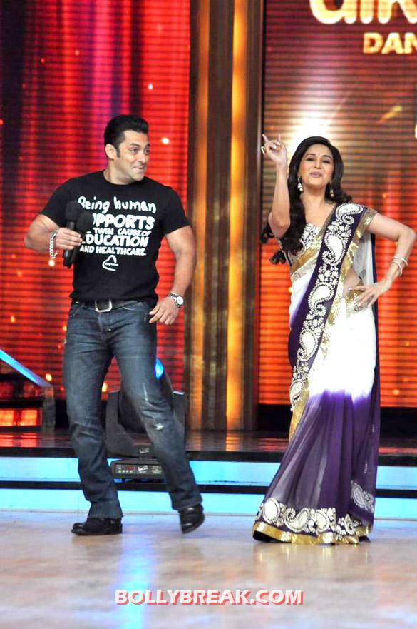 Salman Khan, Madhuri Dixit - (13) - Salman & Katrina on the sets of 'Jhalak Dikhhla Jaa 5'