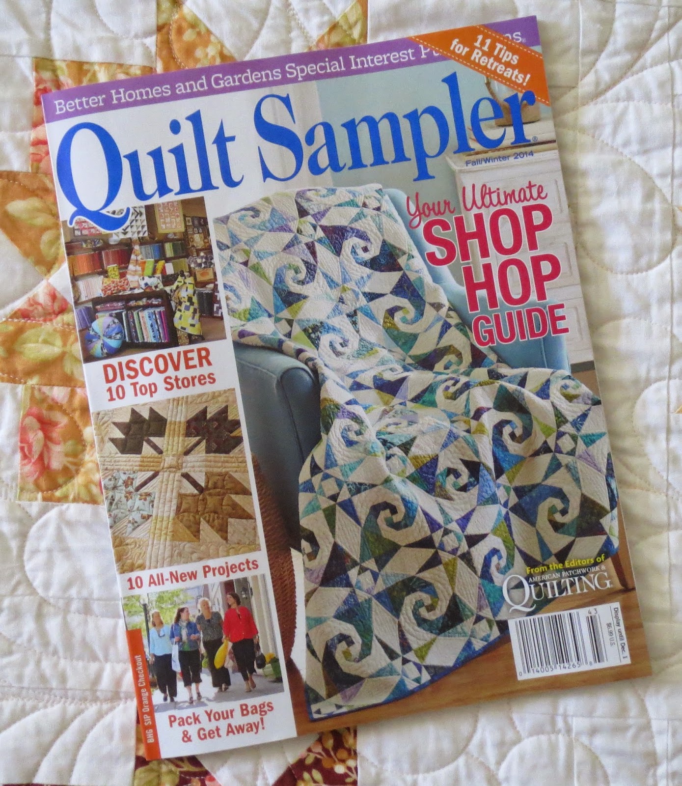 Quilting on Main Street Quilt Sampler Fall 2014