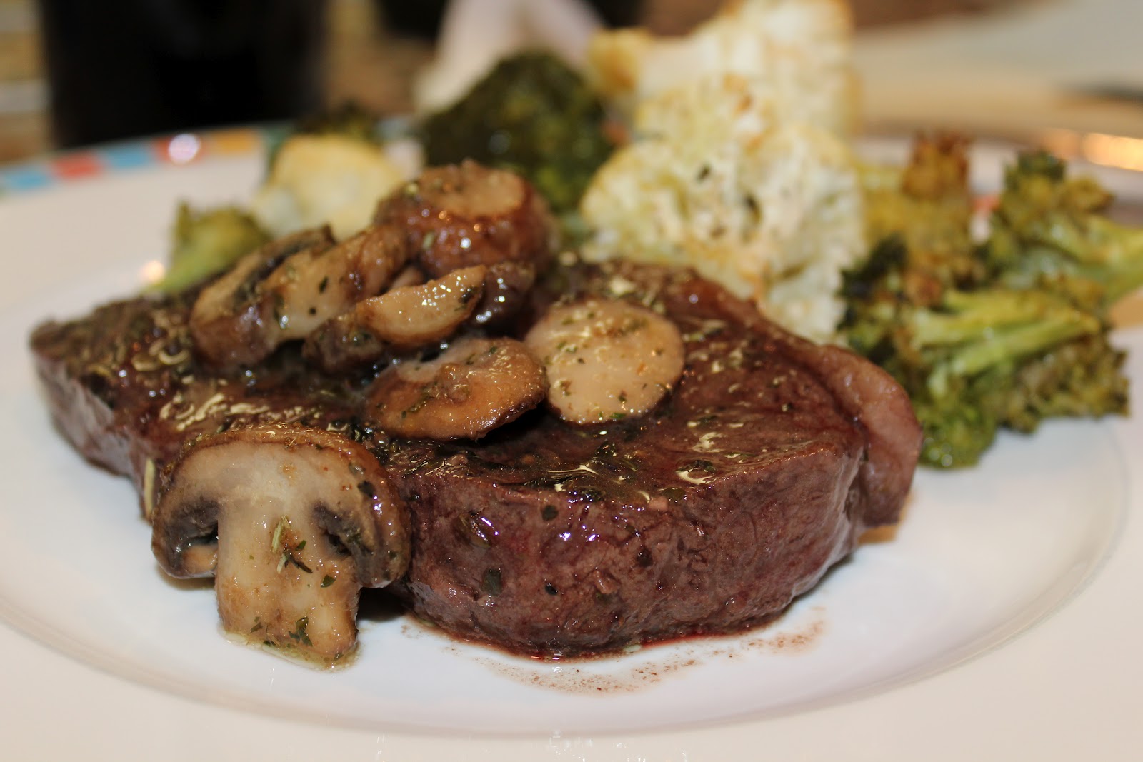 Mommy and Baby food: Date Night Dinner: Pan Roasted Flatiron Steak in a ...