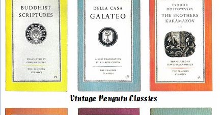 My Penguin Book Lists: Vintage Penguin Classics I Own