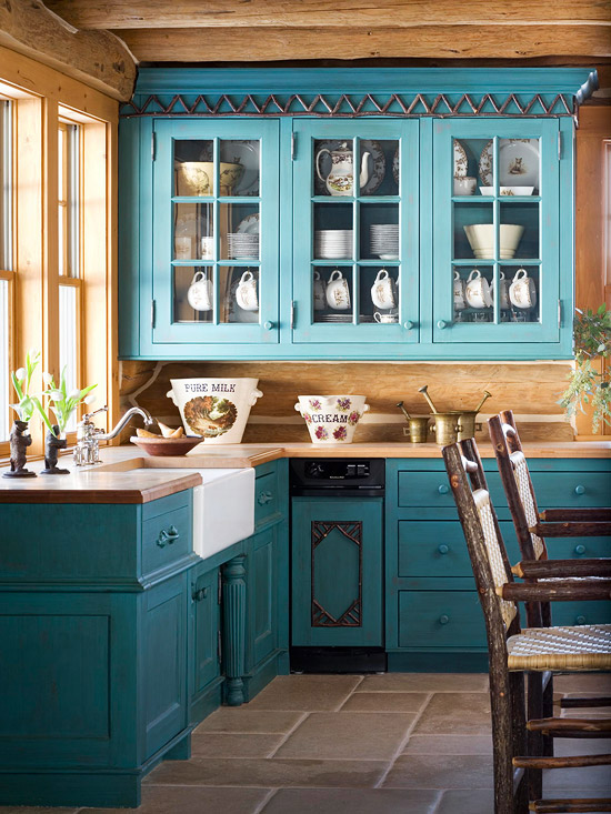 Over 30 Colorful Kitchens The Cottage Market