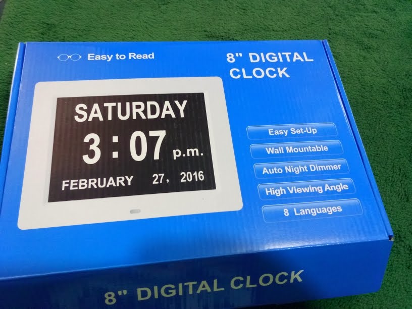 Kaylocheer Memory Loss Digital Calendar Day Clock for Elderly, Big