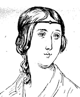 Ornamental band, worn badly, from "How to Arrange the Hair" (1857) Ornamental band, worn badly, from "How to Arrange the Hair" (1857)