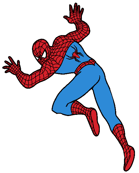 clipart spider man free - photo #7