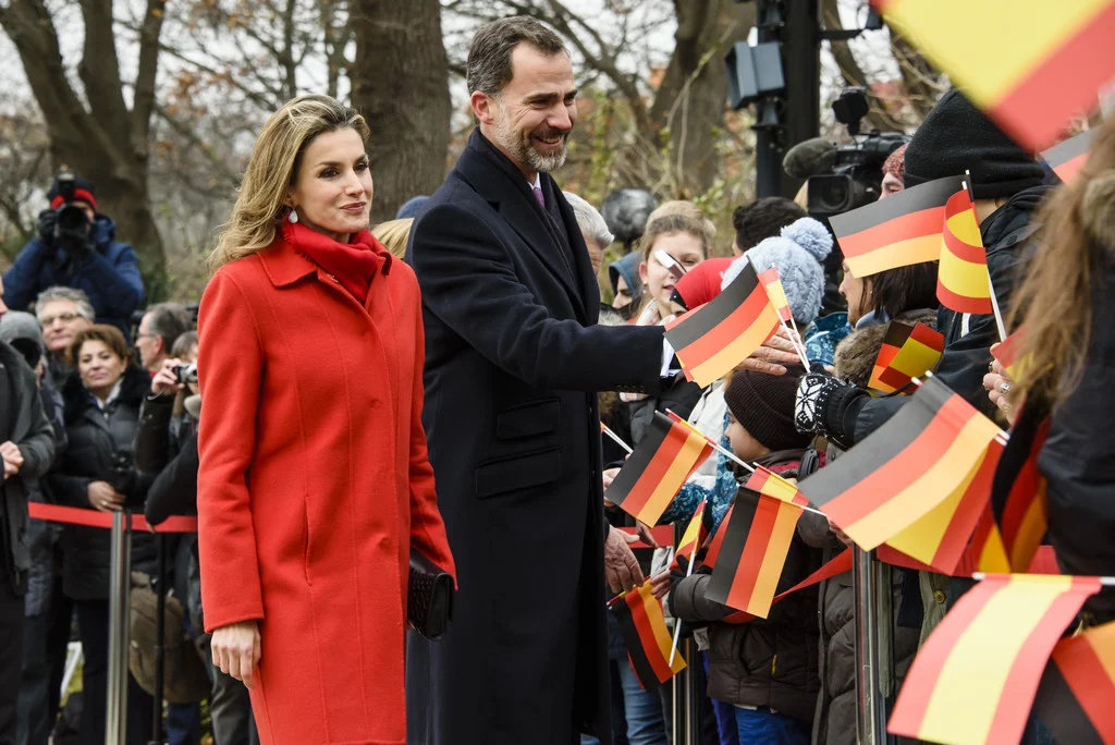King Felipe VI of Spain and Queen Letizia of Spain visit Germany