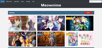 cara download anime di meownime