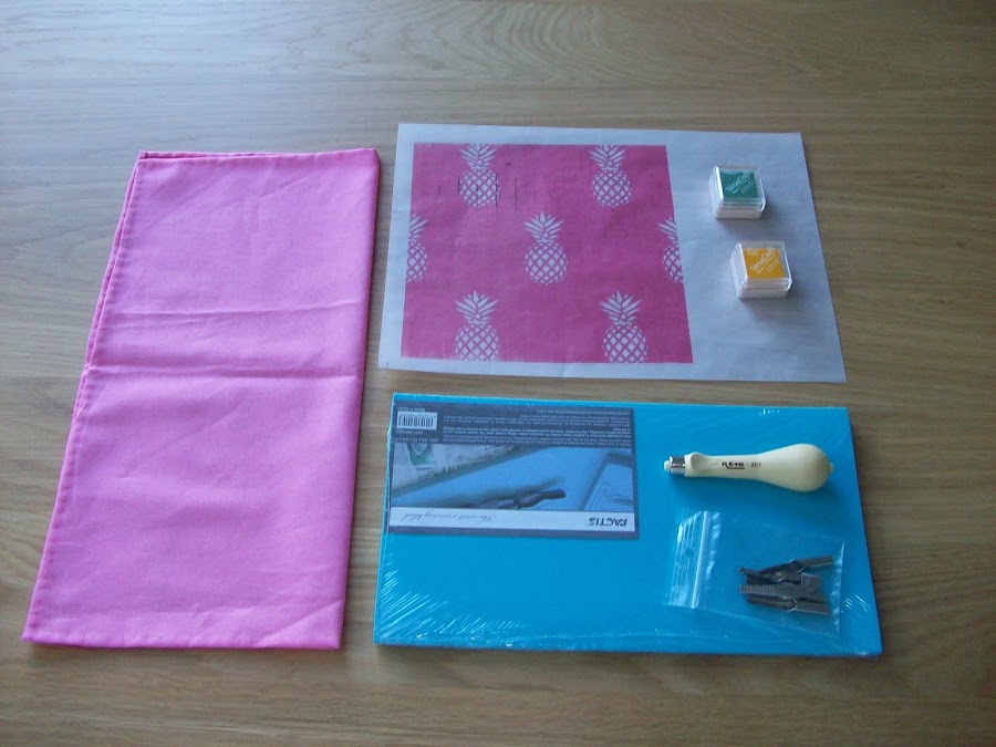 Kit para personalizar unas servilletas