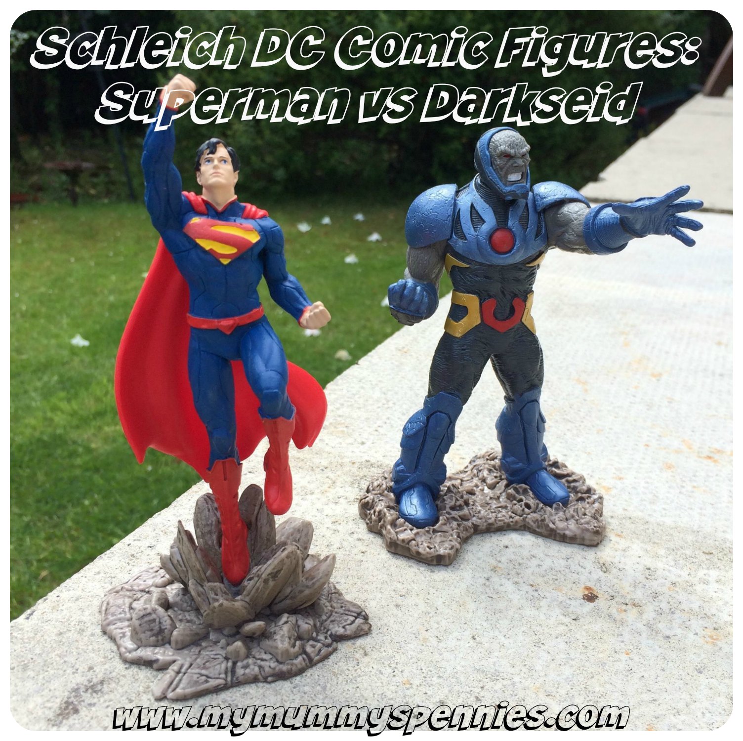 Schleich Comics 22509 Scenery Pack Superman vs Darkseid Super Helden 