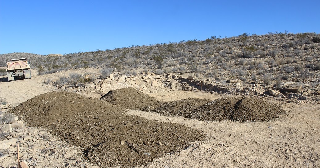The Field Lab gravel delivery....