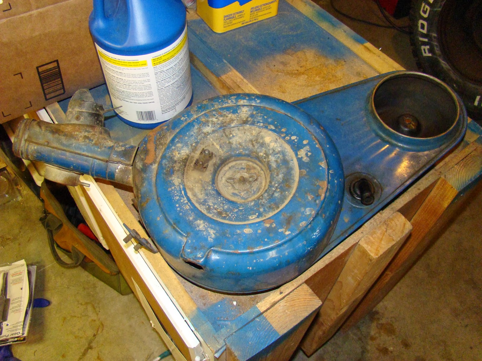 My Jeep CJX Project Air cleaner restoration, part I