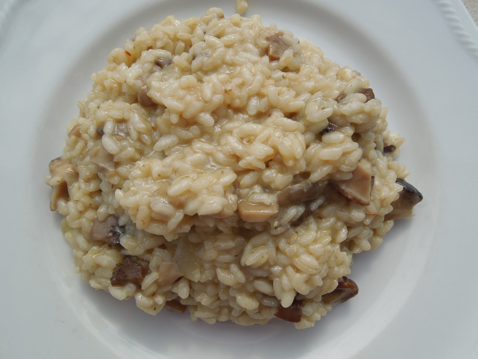 cibo che fa sognare senza glutine RISOTTO AI FUNGHI senza glutine