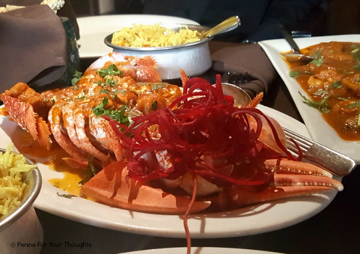 Indian Lobster at Itihaas Birmingham