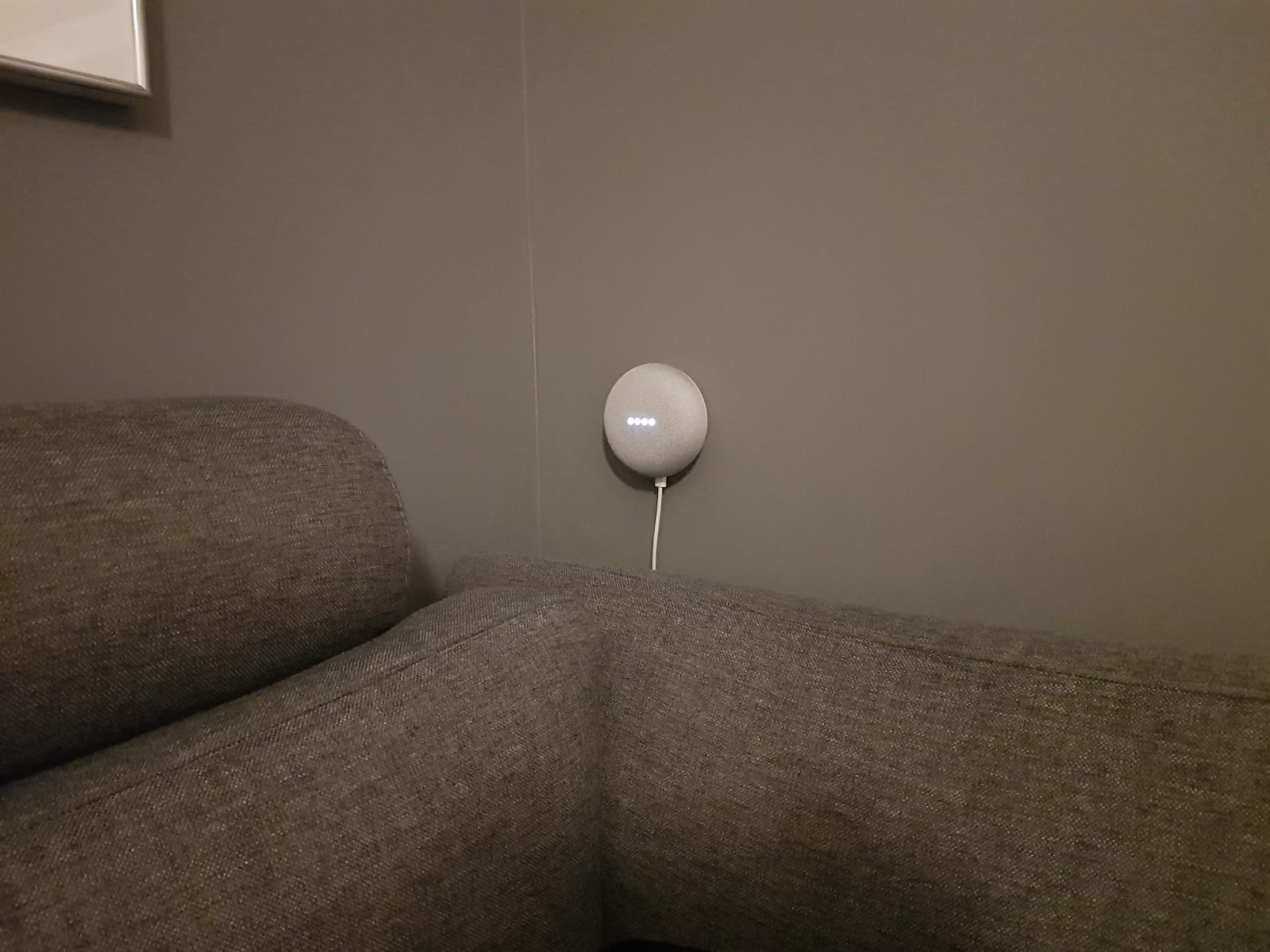 diy google mini mount