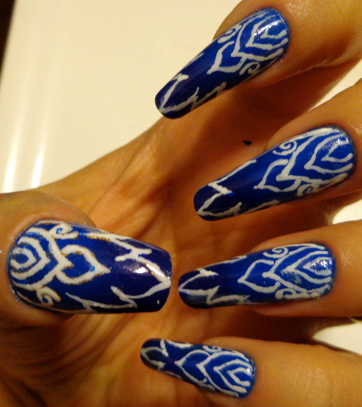 Nailed to the Post Nail of the week Traditional Thai Inspired Nails