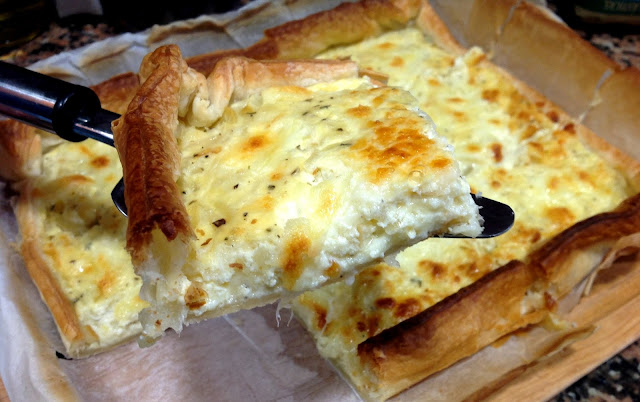 Quiche De Cebolla Y Queso
