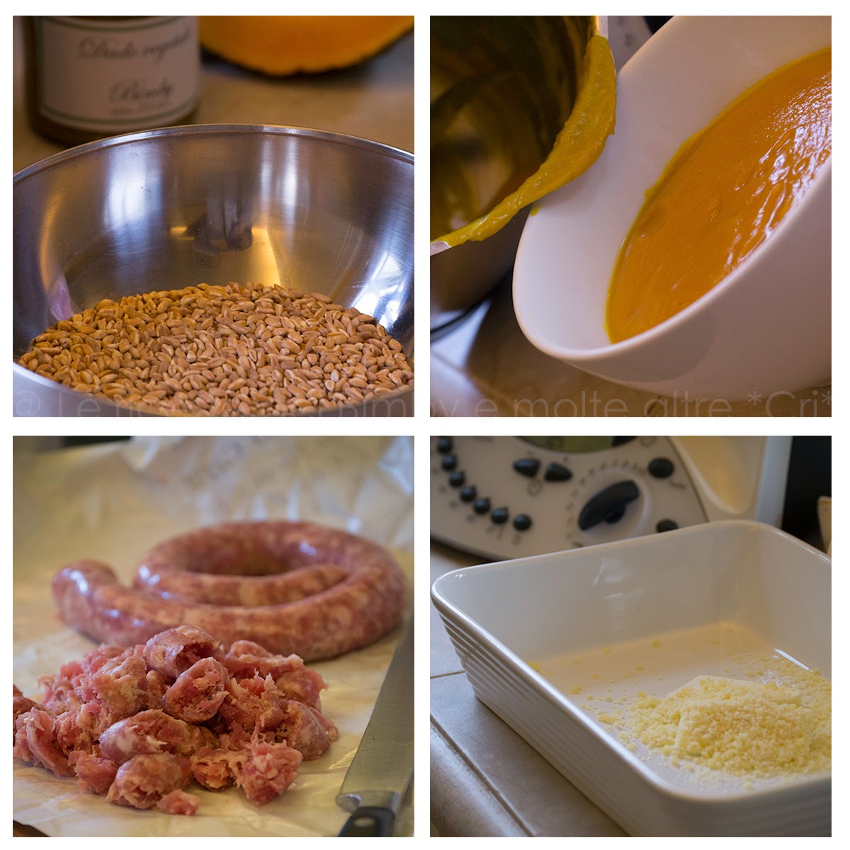 Le ricette del bimby e....molte altre! *CRI* FARRO MANTECATO CON CREMA