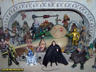 Jabba's Palace Diorama Shelf Display (In Progress)