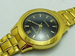 Compre Aqui Relógios Masculinos  Banhados A Ouro Quartz Frete Grátis