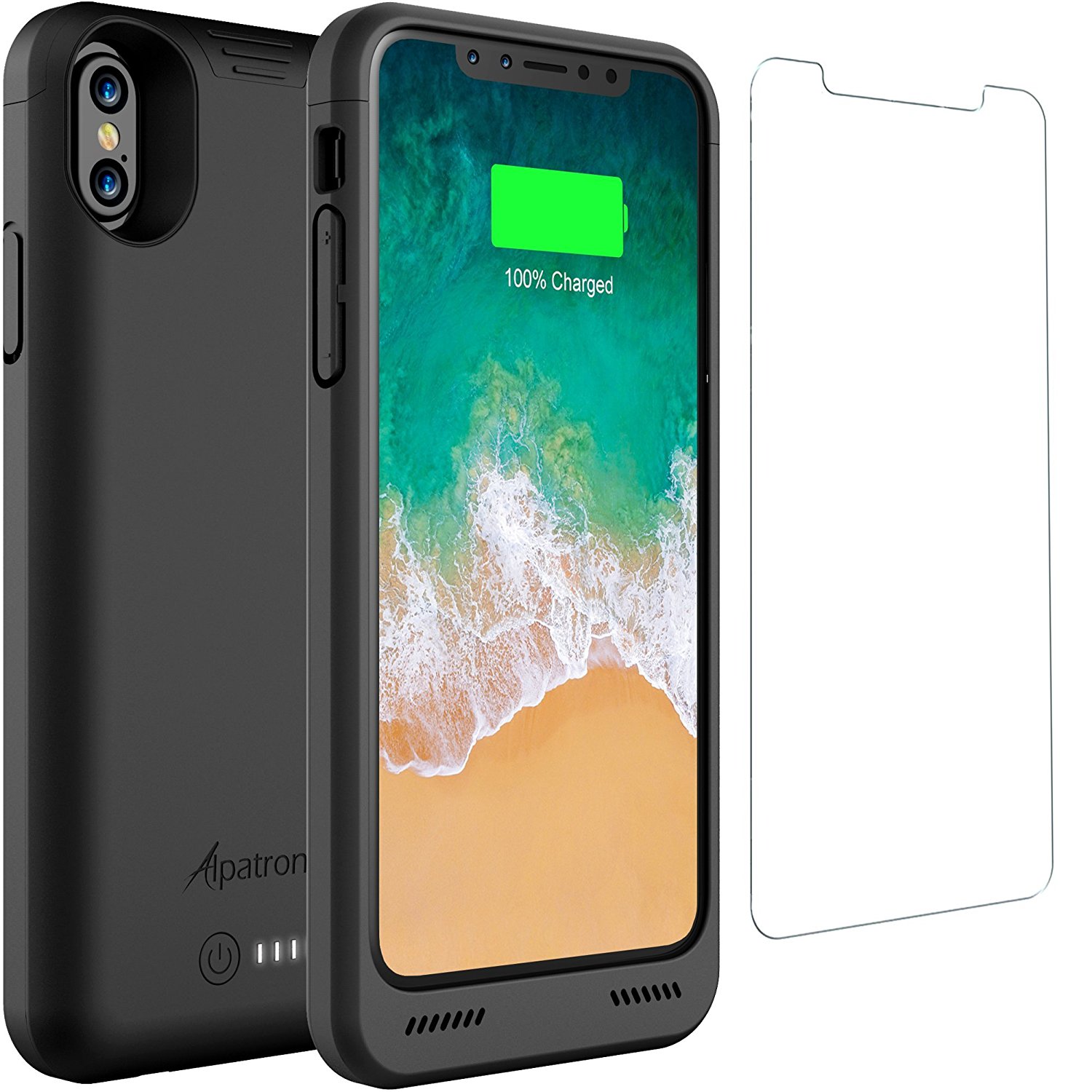 Best iPhone X thin battery case with wireless charging