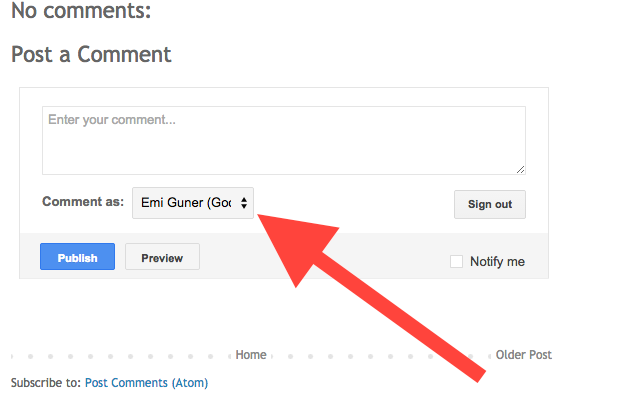 Comments Scroll letters from the end consumer: commenting