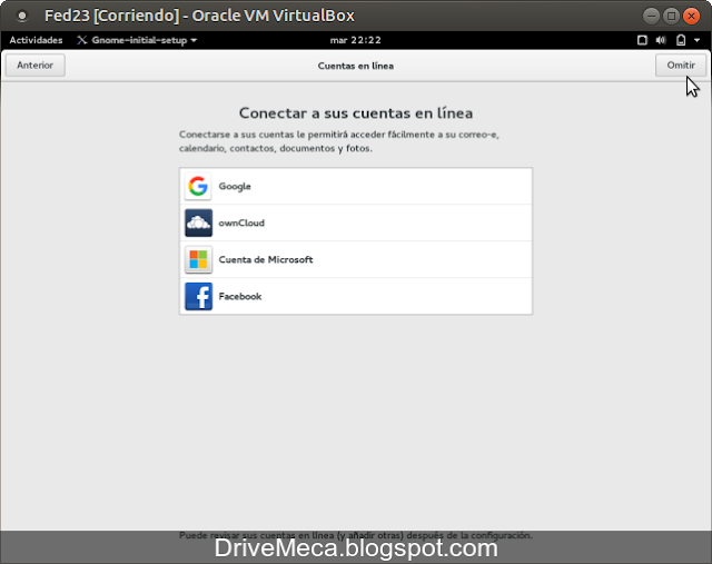DriveMeca instalando Linux Fedora Workstation 23 paso a paso DriveMeca instalando Linux Fedora Workstation 23 paso a paso