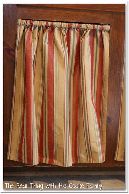 Cabinet Curtains