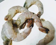 Peeled prawns (shrimps) for Tandoori prawns Recipe
