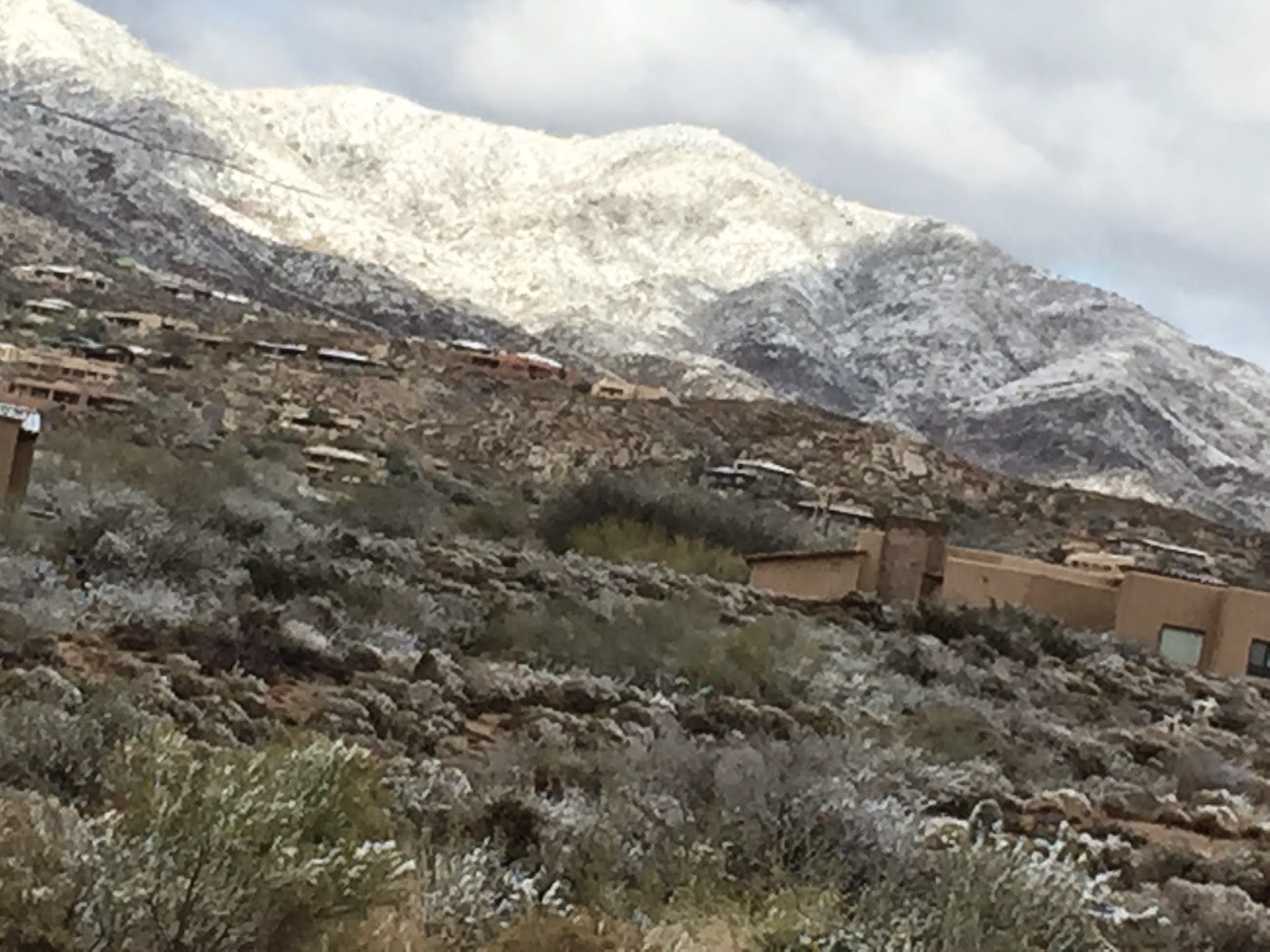 A Day in my Arizona Life Snow in Carefree