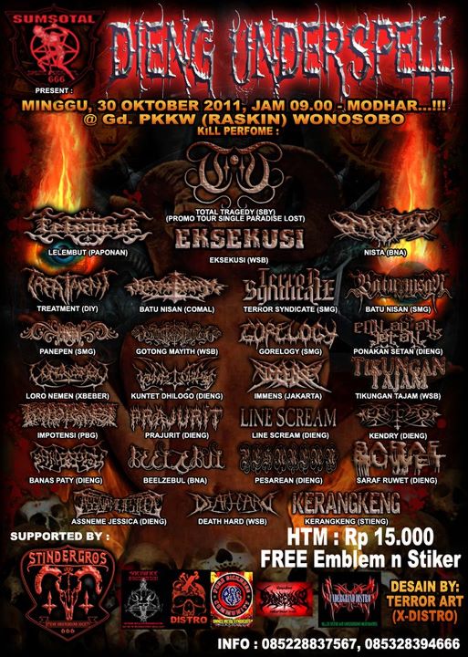 Events @ 30 0ctober 2011 DIENG UNDERSPELL