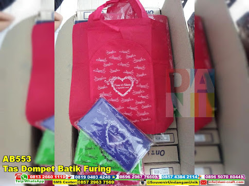 jual Tas Dompet Batik Furing