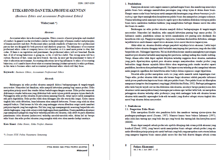 Download Review Jurnal Internasional Etika Bisnis PNG