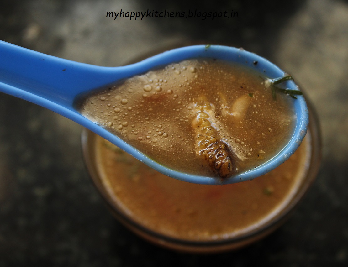 CHICKEN SOUP / KOZHI RASAM.