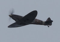 spitfire flying by southsea