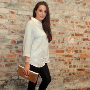 Metallic and silvery look