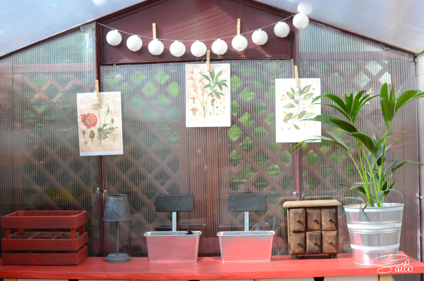 invernadero decoración